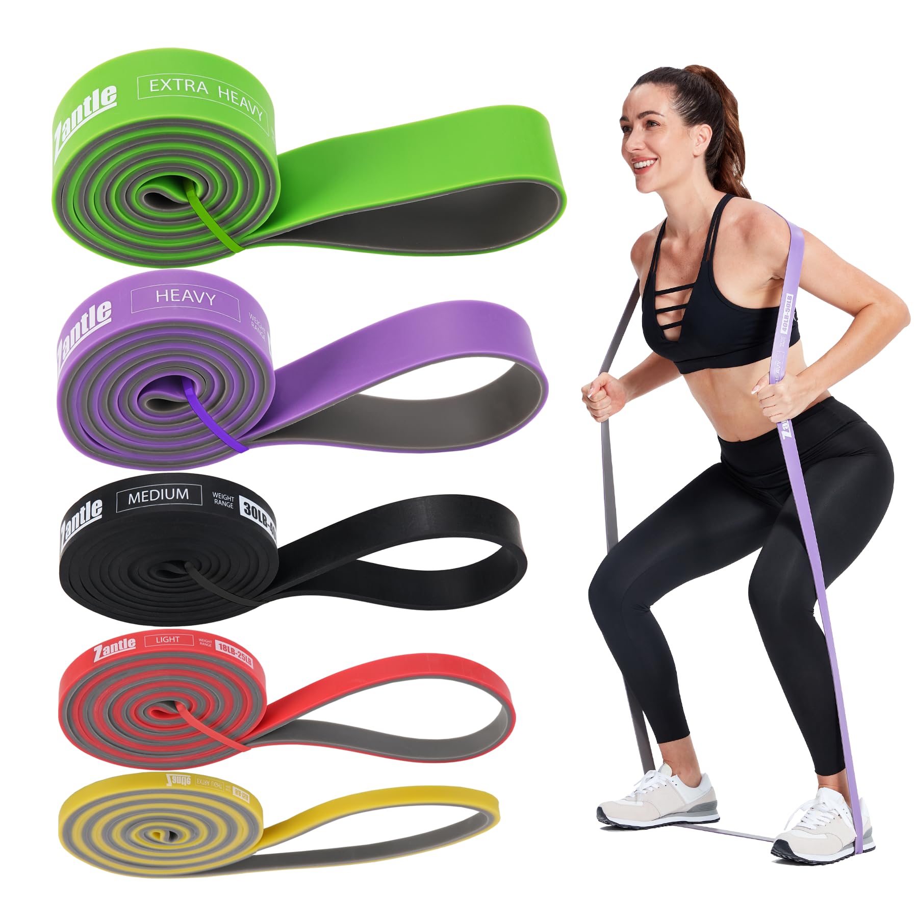 Fitness Resistance Band – Strength & Yoga Workout Tool
