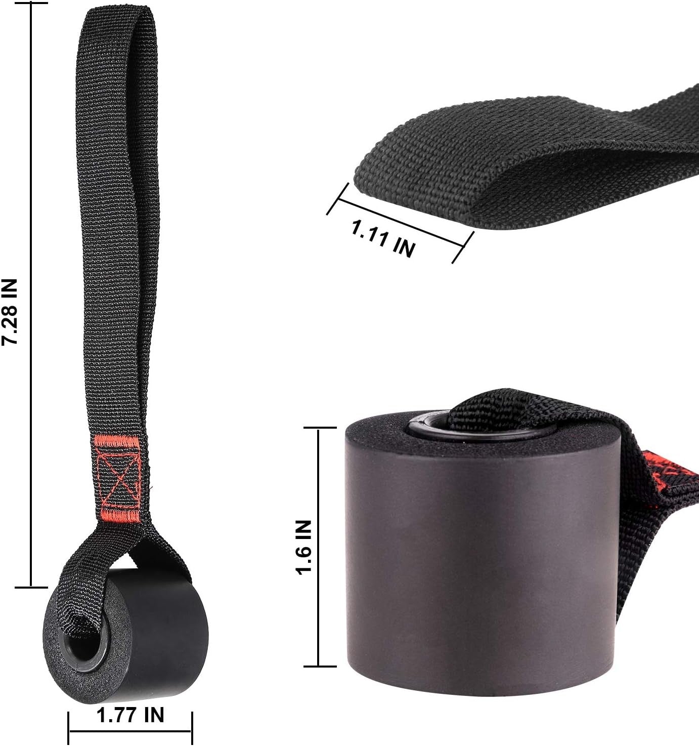 Heavy-Duty Door Anchor for Resistance Bands – Secure Fitness and Workout Band Attachment